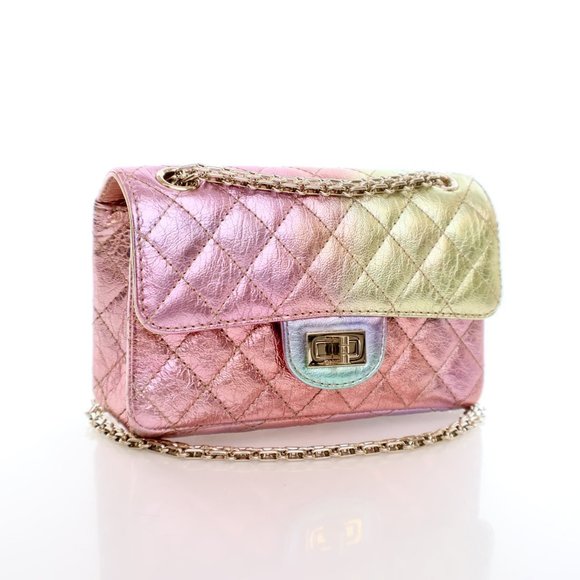 Chanel Mini Reissue 224 Pink Calfskin - Picture 2 of 16